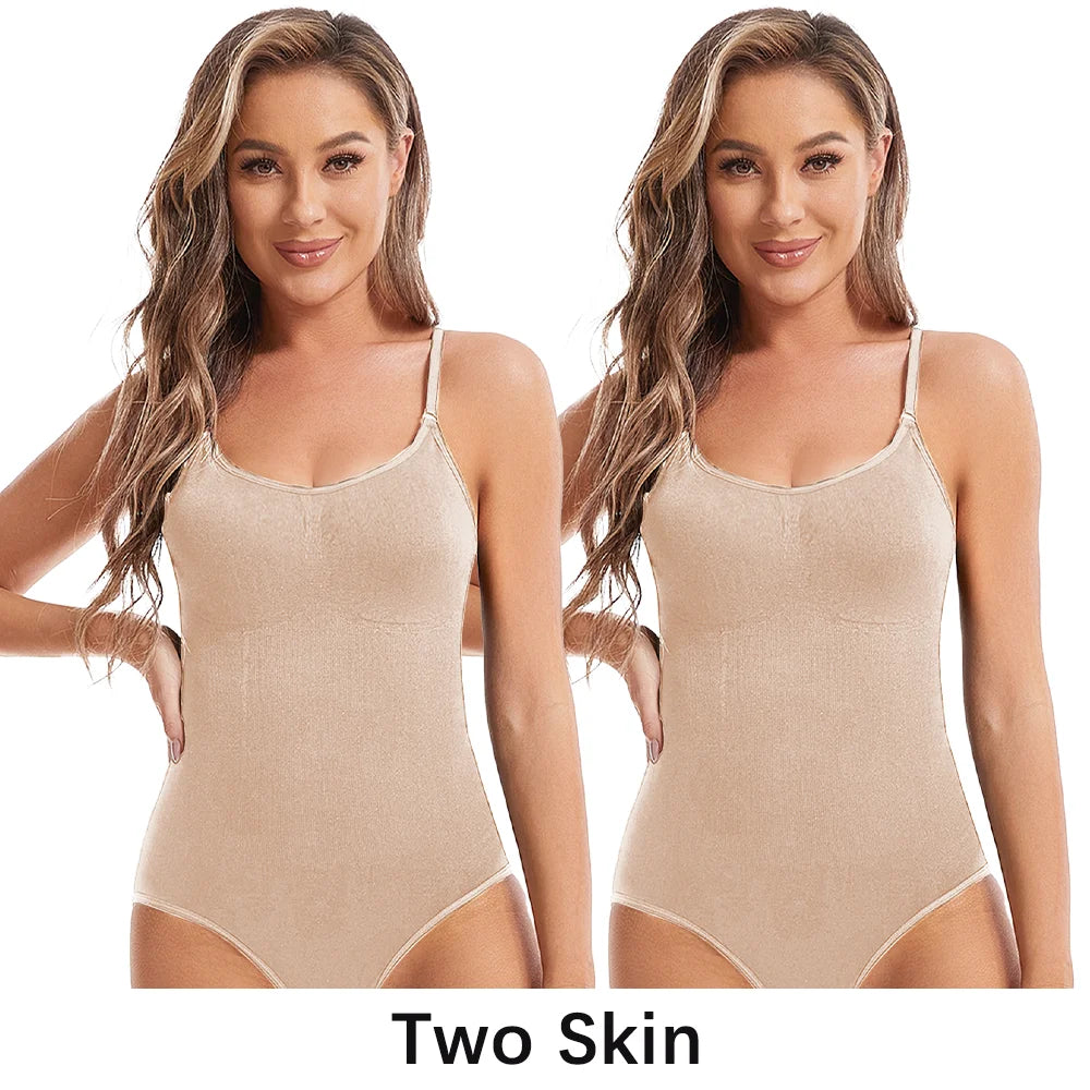 CurvaEase Everyday Open-Crotch Smoothing Bodysuit