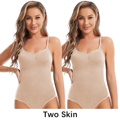CurvaEase Everyday Open-Crotch Smoothing Bodysuit