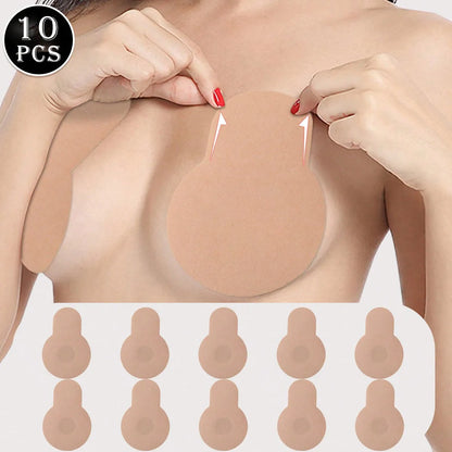 CurvaEase Invisible Lift 10-Piece Bra & Nipple Cover Set