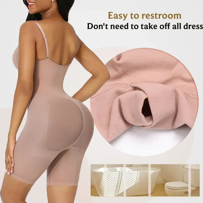 CurvaEase Core-Sculpt Tummy-Control Bodysuit