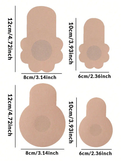 CurvaEase Invisible Lift 10-Piece Bra & Nipple Cover Set